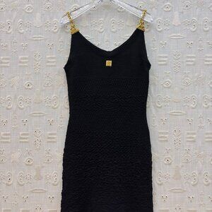 Schiaparelli Metal Chain Knit Dress
